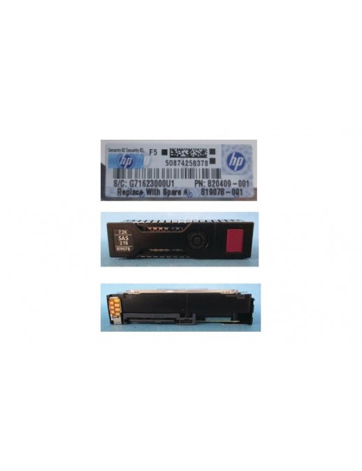 819078-001 819078-001 SPS-DRV HD 2TB 12G 7.2K 3.5 SAS MDL SC