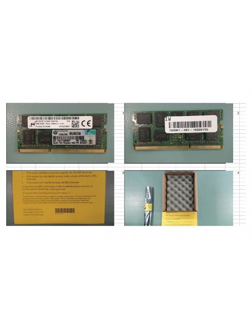 824367-001 824367-001 SPS-Memory:8GB DIMM/512Mx8(EP3L-12800E)