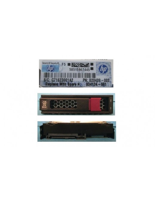 834134-001 834134-001 SPS-DRV HD 4TB 12G 7.2K 3.5 SAS MDL LP