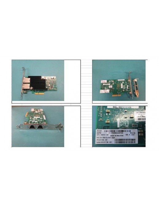 840137-001 840137-001 SPS - PCA NIC Adptr 2p 10GBE BT INTLX550