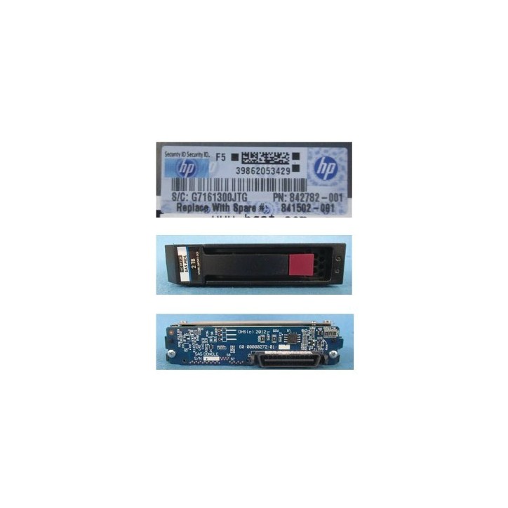 841502-001 SPS-DR HDD 2TB 12G 7.2K 3.5 SAS MSA 512n