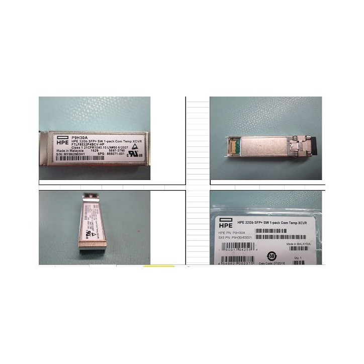 855071-001 SPS-32Gb SFP+ SW 1-pack Com Temp XCVR