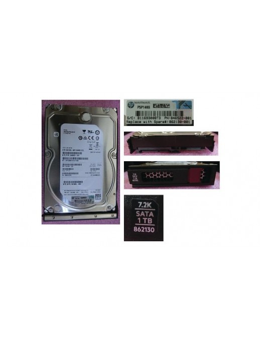 862130-001 862130-001 SPS-DRV HDD 1TB 6G 7.2K LFF SATA MDL LP
