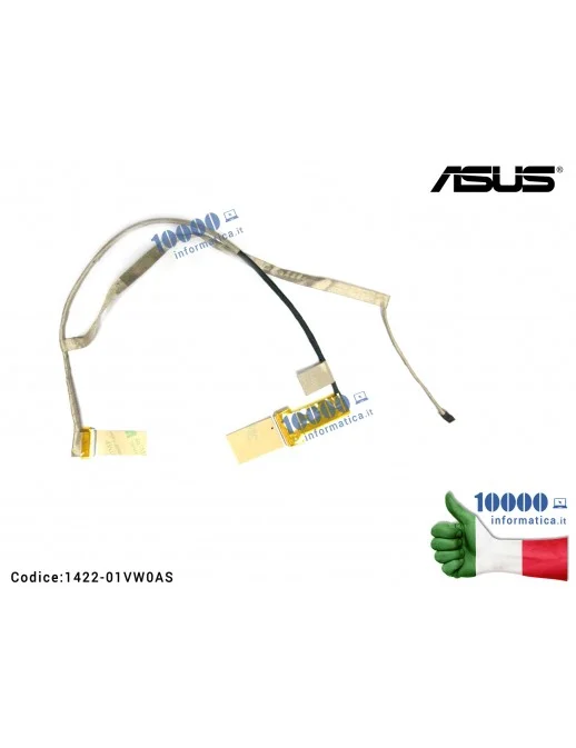 1422-01VW0AS Cavo Flat LCD ASUS X550JD X550J FX50J FX50JK FX50JX X550JD-1A (MB 40Pin, LCD 30Pin) 1422-01VW0AS
