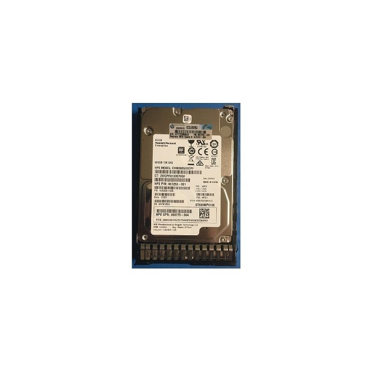870763-B21 SPS-DRV HDD 600GB 12G 15K SFF SAS ENT SC - sostituito con HPE spare part:870797-001