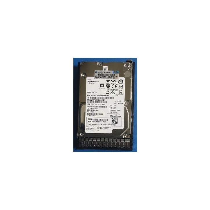 870765-B21 SPS-DRV HDD 900GB 12G 15K SFF SAS ENT SC - sostituito con HPE spare part:870798-001