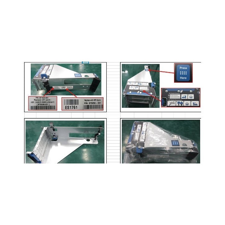 875056-001 SPS-CAGE PCI RISER