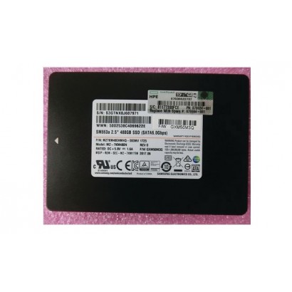 879994-001 879994-001 SPS-DRV SSD 480GB 6G SFF SATA