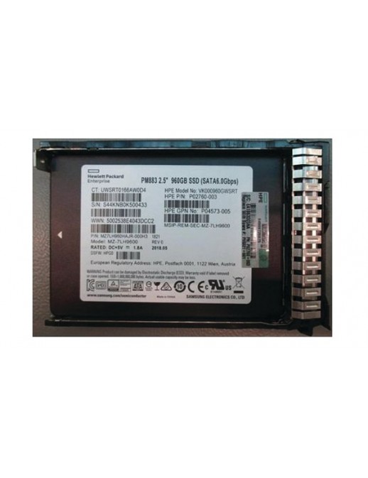 P04564-B21 P04564-B21 SPS-DRV SSD 960GB SFF SATA RI SC DS - sostituito con HPE spare part:P05321-001