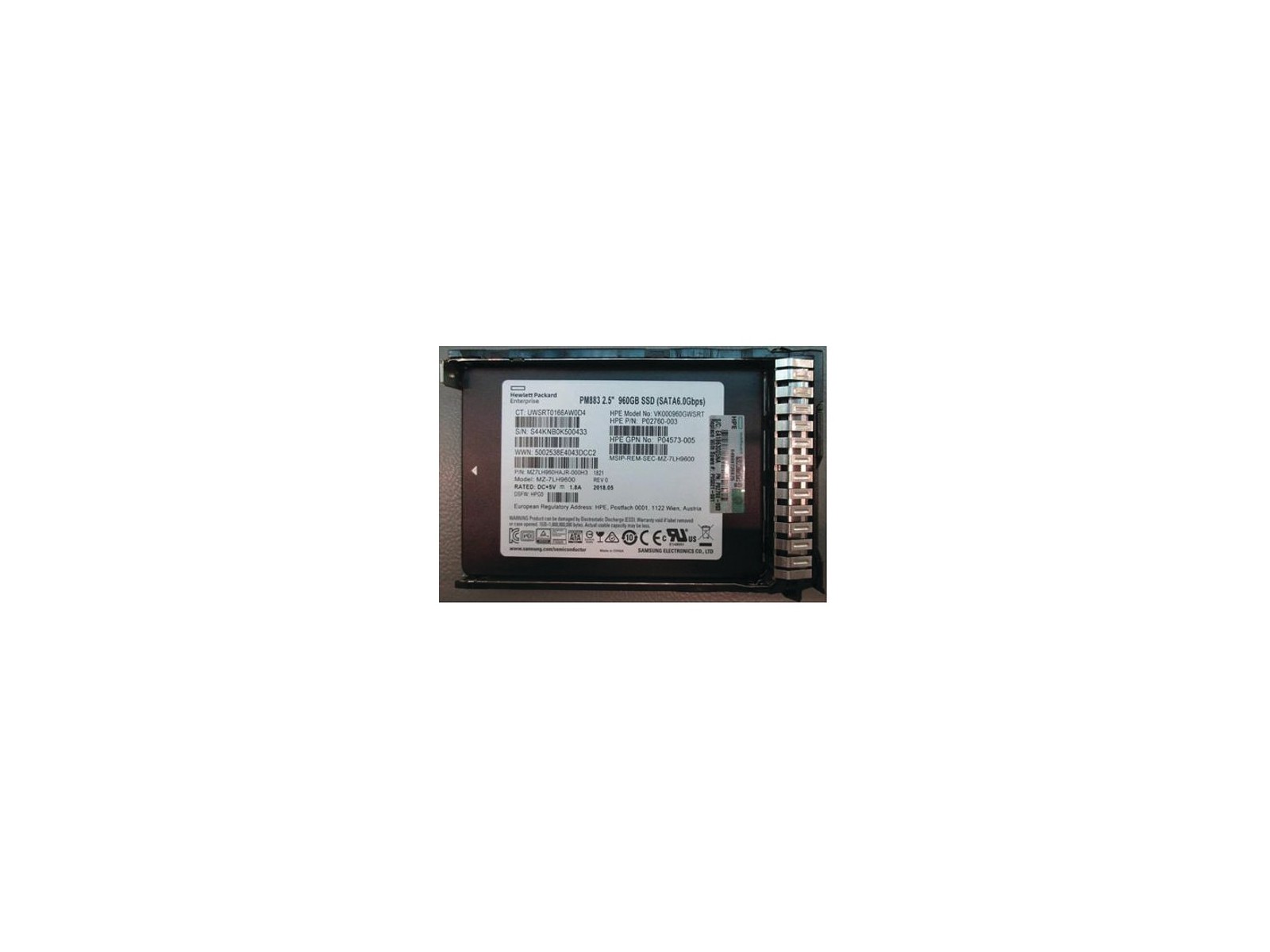 P05321-001 P05321-001 SPS-DRV SSD 960GB SFF SATA RI SC DS