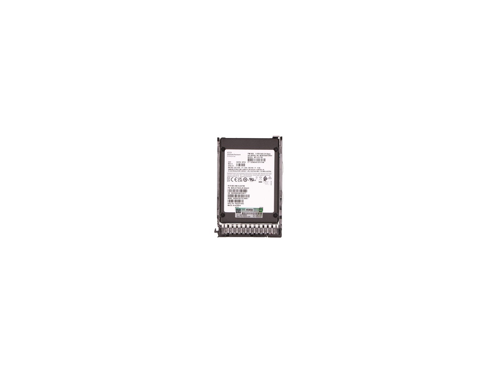 P49746-001 P49746-001 SPS-DRV SSD 1.6TB SFF SAS MU SC MV