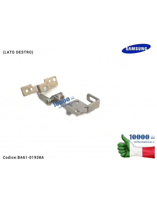BA61-01938A Cerniera Hinge [DX] SAMSUNG NP270E5V NP270E5E NP275E5E NP300E5E (LATO DESTRO)