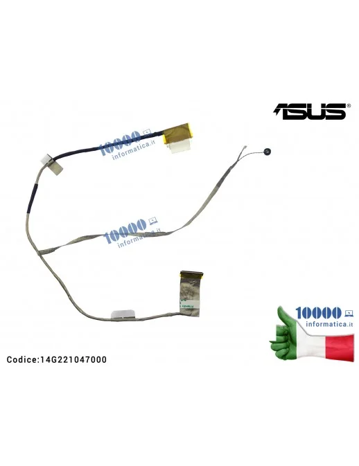 14G221047000 Cavo Flat LCD ASUS K54 X54 K54HR K54HY K54H K54LY 14G221047000 1422-018B000