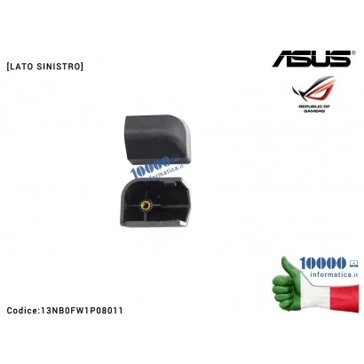 13NB0FW1P08011 Copri Cerniere Coperchio [SX] ASUS ROG Strix GL703G GL703GM GL703GS [LATO SINISTRO] HINGE COVER