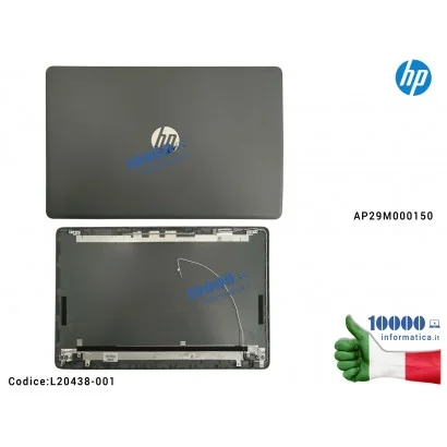 L20438-001 Cover LCD [GRIGIO FUMO] HP Pavilion 15-DA 15-DB 15-DA0000 15-DB0000 (Smoke Gray) AP29M000150