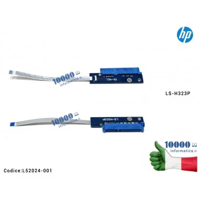 L52024-001 Board HDD Hard Disk Sata HP 15-GW LS-H323P TPN-C139 TPN-C151 250 G9 L52024-001 Scheda Hard Disk Board HDD HP 250 G...
