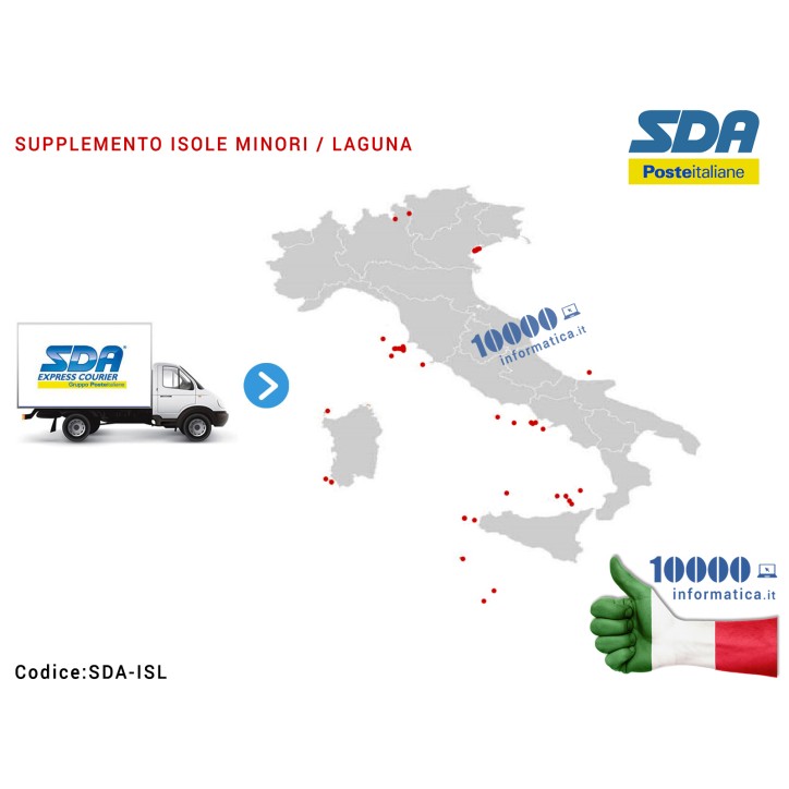 SDA 72/96h SUPPLEMENTO ISOLA MINORE - ZONA DISAGIATE LAGUNA VENEZIA
