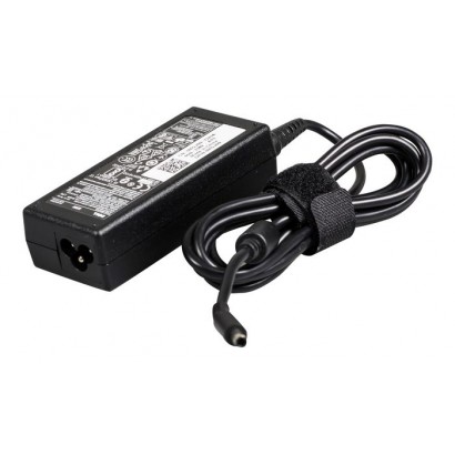 G6J41 G6J41 Dell AC Adapter, 65W, 19.5V, 3 Pin, 4.5mm, C6 Power Cord, Lot 6 Black