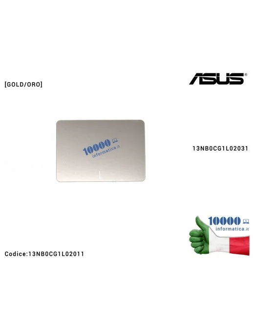 13NB0CG1L02011 Adesivo Mylar Copertura per Touchpad Mouse [GOLD] ASUS VivoBook Max X541 X541N X541NA X541NC X541SA X541SC X54...