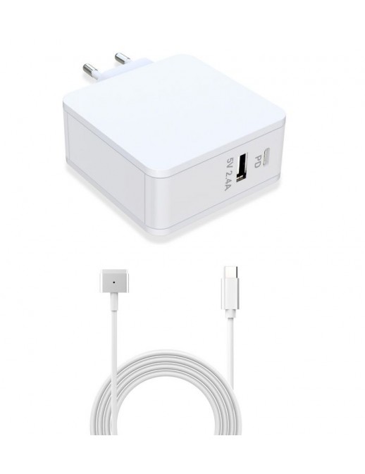 MBXAP-AC0023 MBXAP-AC0023 CoreParts Alimentatore Power Adapter per MacBook 90W 20V 4.5A Plug: Magsafe 2 with 1.8m cable & USB...