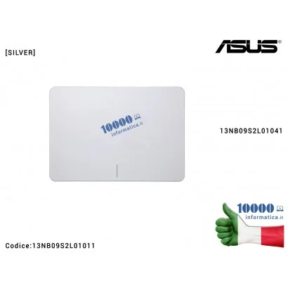 13NB09S2L01011 Adesivo Mylar Touchpad [SILVER] ASUS X556 X556U X556UA X556UB X556UF X556UJ X556UQ X556UR X556UV 13NB09S2L0101...