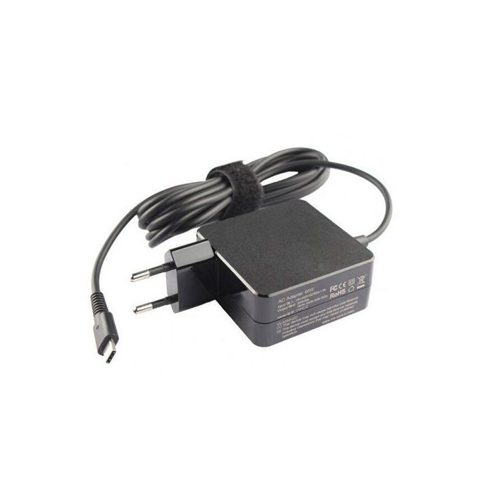 0A001-00443300 Asus Asus ADAPTER 65W PD 2PIN TYPE C EU TYPE Black