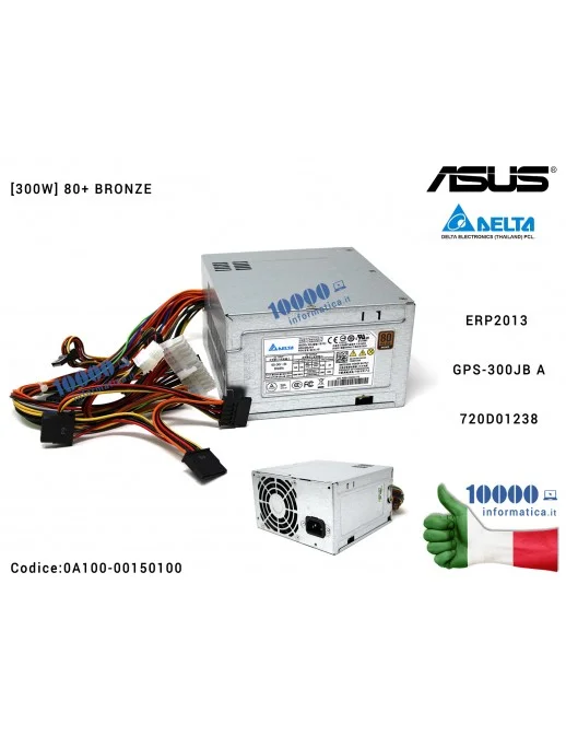 0A100-00150100 Alimentatore ATX Desktop PSU 300W 350W GPS-300JB A 80+ BRONZE ASUS A31AM BM3CD BM5675 BM6660 CM1530 CM6850 F31...
