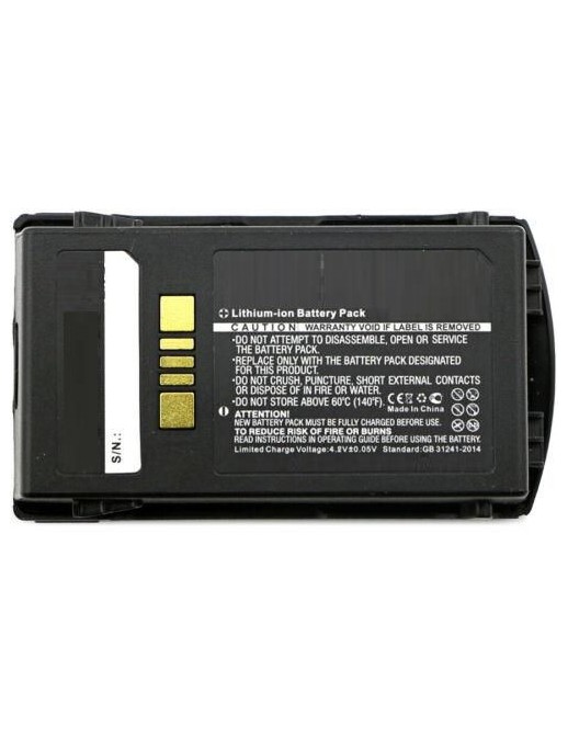 MBXPOS-BA0524 MBXPOS-BA0524 CoreParts Batteria for Zebra & Motorolla 9.25Wh Li-Polymer 3.7V 2500mAh Black for MC3300 MC3200 M...