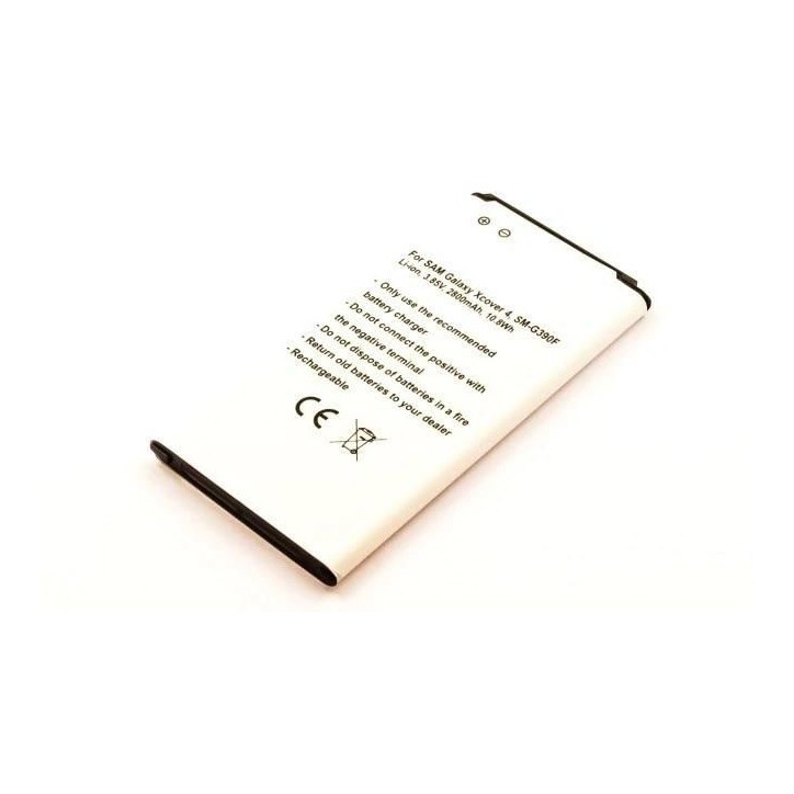 MBXSA-BA0184 CoreParts Batteria for Samsung 9.63Wh Li-Pol 3.85V 2500mAh Samsung Galaxy Xcover 4 Support With NFC EB-BG390BBE EB-
