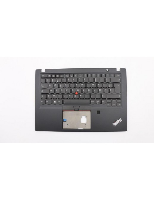 02HM283 02HM283 Lenovo FRU C-Cover ASM French Backlit KBD (Liteon) and FPR Black FRU02HM283