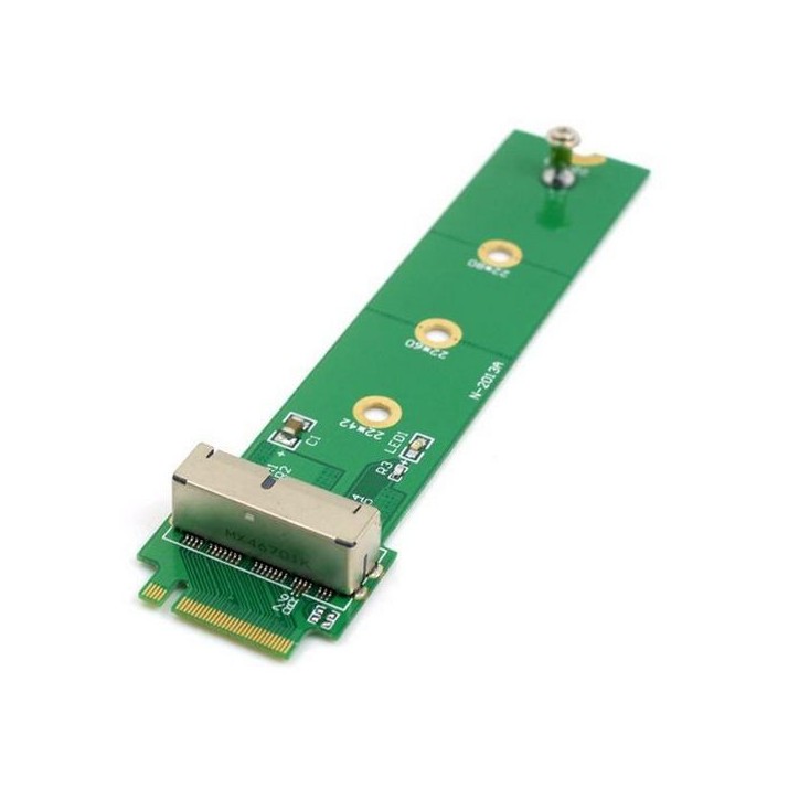 MSNX2013 CoreParts 12+16 PIN MacBook SSD to NGFF M.2 PCIe Adapter MSNX2013 MSNX2013 CoreParts 12+16 PIN MacBook SSD to NGFF M.2 PCIe Adapter MSNX2013