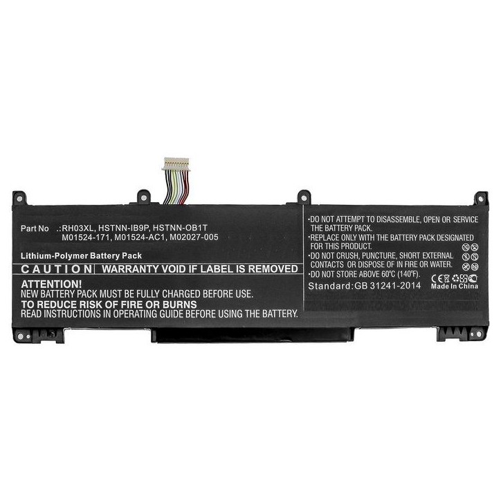 MBXHP-BA0278 CoreParts Laptop Batteria for HP 40Wh Li-Polymer 11.4V 3550mAh for HP ProBook 450 G8,ProBook 650 G8 HPG458NB HSTNN-