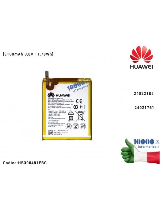 HB396481EBC Batteria 24022185 24022000 24021761 HUAWEI Y6 II (CAM-L21) Honor 5X (KIW-L21) G8 (RIO-L01) Honor 6 (H60-L04) [310...