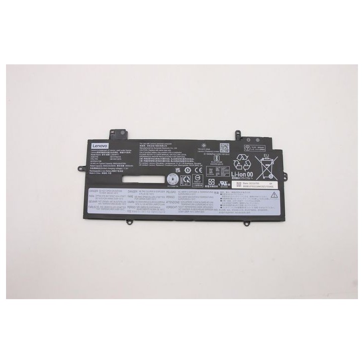 5B10W13975 Lenovo Internal lithium-ion battery, 57Wh capacity, 4 cells, compatible with Lenovo ThinkPad X1 Carbon and Yoga serie
