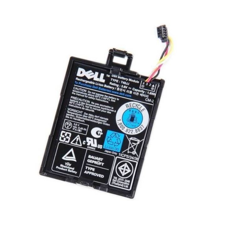 H132V Dell Batteria PERC8 1.8WHR 1 Cell Lithium Ion LG Chemical (Primary) 0H132V