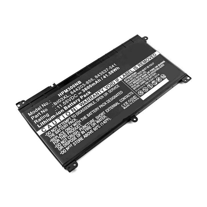 MBXHP-BA0097 CoreParts Laptop Batteria for HP 42Wh Li-ion 11.55V 3600mAh Black Pavilion M3-U Pavilion M3-U001DX Pavilion X360 13 MBXHP-BA0097 CoreParts Laptop Batteria for HP 42Wh Li-ion 11.55V 3600mAh Black Pavilion M3-U Pavilion M3-U001DX Pavilion X360 13