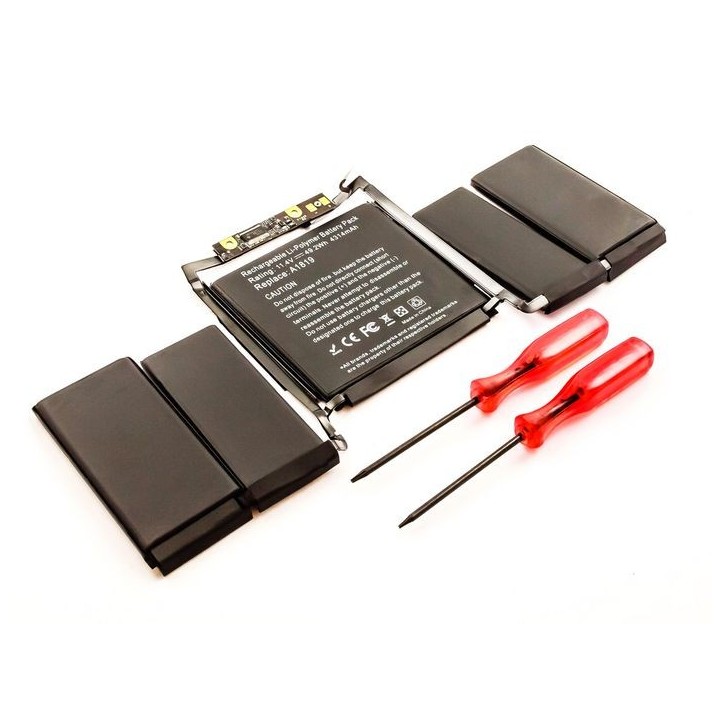 MBXAP-BA0041 CoreParts Laptop Batteria 49Wh Li-Pol 11.41V 4.3Ah for MacBook Pro 13" A1706 (Retina 2016) 616-00267 820-00094 020-