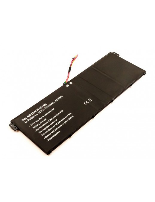 MBXAS-BA0012 MBXAS-BA0012 CoreParts Laptop Batteria for Acer 46Wh Li-Pol 15.2V 3Ah similar Acer Aspire E3-111 AC011353 AC14B1...