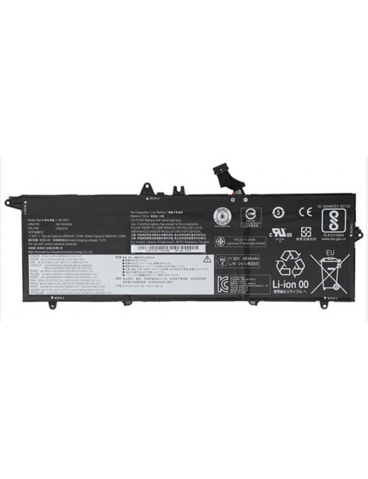 02DL013 02DL013 Lenovo Internal Lithium-Ion Batteria 57Wh capacity 11.58V compatible with Lenovo ThinkPad T490s T495s and T14...