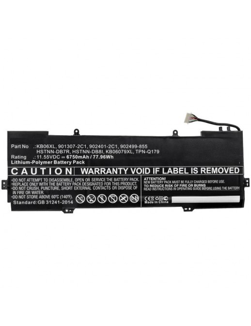 MBXHP-BA0245 MBXHP-BA0245 CoreParts Laptop Batteria for HP 77.96Wh Li-Pol 11.55V 6750mAh Black for HP Notebook Laptop Spectre...