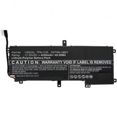 MBXHP-BA0228 MBXHP-BA0228 CoreParts Laptop Batteria for HP 49.09Wh Li-Pol 11.55V 4250mAh Black for HP Notebook Laptop Envy 15...
