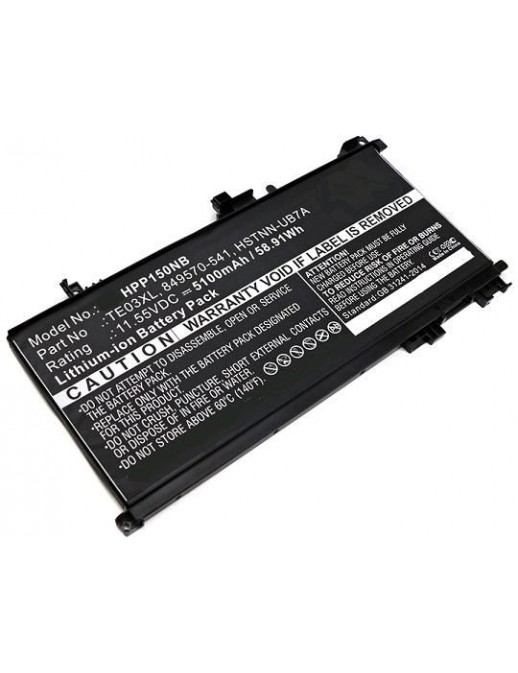 MBXHP-BA0080 MBXHP-BA0080 CoreParts Laptop Batteria for HP 59Wh Li-ion 11.55V 5100mAh Black Pavilion 15 UHD Pavilion 15-BC 15...