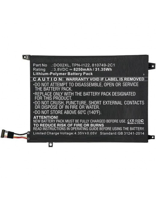 MBXHP-BA0250 MBXHP-BA0250 CoreParts Laptop Batteria for HP 31.35Wh Li-Pol 3.8V 8250mAh Black for HP Notebook Laptop K2N76PA K...