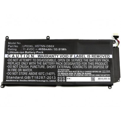 MBXHP-BA0137 MBXHP-BA0137 CoreParts Laptop Batteria for HP 53Wh Li-ion 11.4V 4650mAh Black Envy 15-AE015TX Envy 15-AE016TX En...