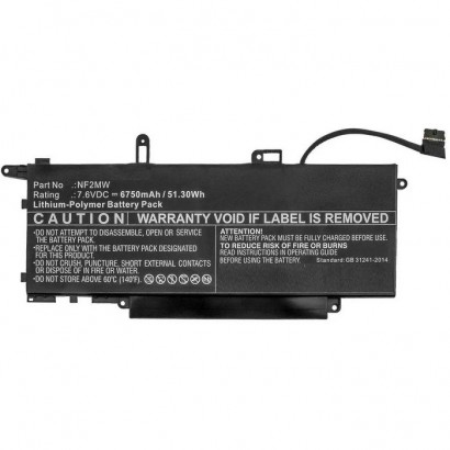 MBXDE-BA0227 MBXDE-BA0227 CoreParts Laptop Batteria for Dell 51Wh Li-Po 7.6V 6750mAh Black for Latitude 7310 2-in-1 Latitude ...