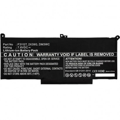 MBXDE-BA0263 MBXDE-BA0263 CoreParts Laptop Batteria for Dell 62Wh Li-ion 7.6V 8200mAh for Dell Latitude 12 7000 Latitude 12 7...