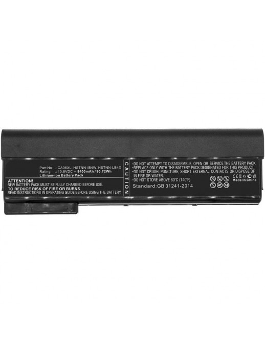 MBXHP-BA0286 MBXHP-BA0286 CoreParts Laptop Batteria for HP 90.72Wh Li-ion 10.8V 8400mAh Black for D9R52AV H5G74E ProBook 640 ...