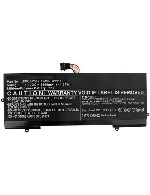 MBXFU-BA0030 MBXFU-BA0030 CoreParts Laptop Batteria for Fujitsu 45WH Li-Pol 14.4V 3.1Ah LifeBook U77 FMVNBP220 FPCBP372