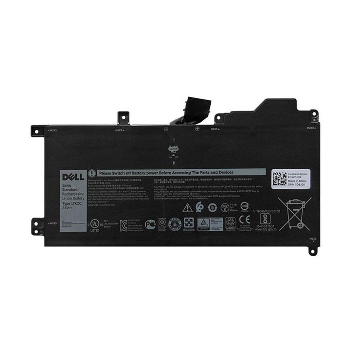 D9J00 Dell Batteria 38WHR 2 Cell Lithium Ion 0D9J00