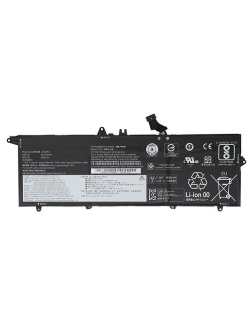 02DL014 02DL014 Lenovo Li-Ion Batteria 57Wh capacity 3 cells 11.58V compatible with Lenovo ThinkPad models CE and UL certifie...